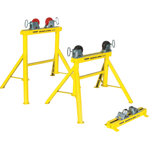 Adjust-A-Rolls&reg; Stand, 1000 lbs. Load Capacity, 36" Pipe Capacity Distribution Industrielle GC