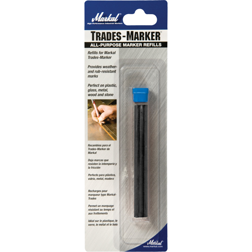 Trades Marker&reg; All Purpose Marker, Black Distribution Industrielle GC