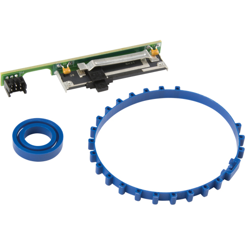 Potentiom&egrave;tre bleu et interrupteur complet Distribution Industrielle GC