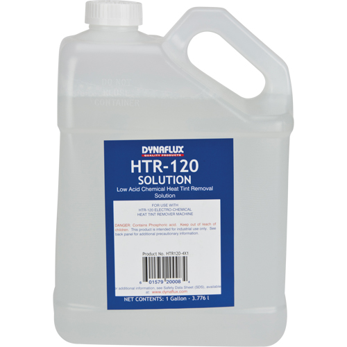 Solution douce pour le syst&egrave;me d'&eacute;limination de la coloration thermique HTR-121 , Cruche Distribution Industrielle GC