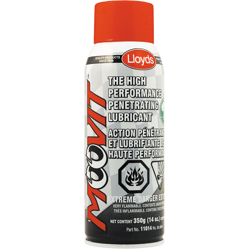 Lubrifiant haute performance Moovit, Canette a&eacute;rosol, 350 g Distribution Industrielle GC