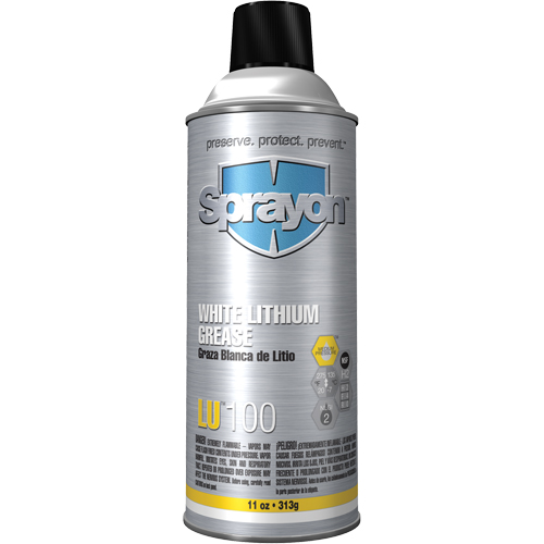 LU100 Lithium Grease, Aerosol Can Distribution Industrielle GC