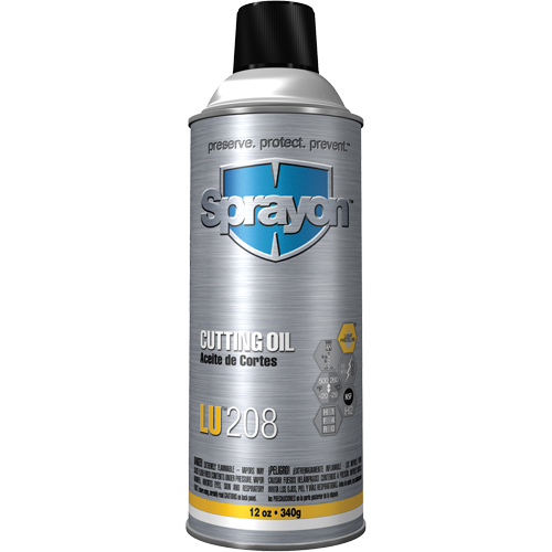 LU208 Cutting Oil, Aerosol Can Distribution Industrielle GC
