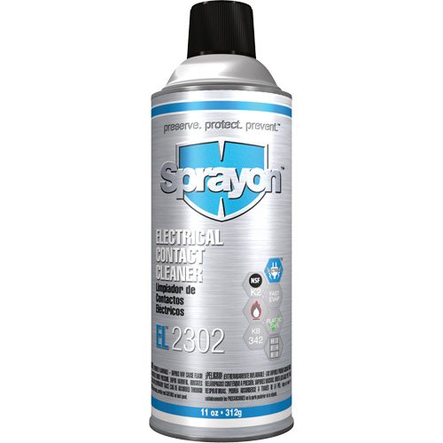 EL2302 Electrical Contact Cleaner, Aerosol Can Distribution Industrielle GC
