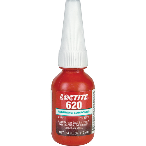 Compos&eacute; de retenue 620 haute temp&eacute;rature, 10 ml, Bouteille, Vert Distribution Industrielle GC