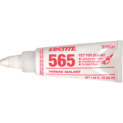 Thread Sealant 565 PST Controlled Strength, Tube, 50 ml, -54° C - 149° C/-65° F - 300° F Distribution Industrielle GC