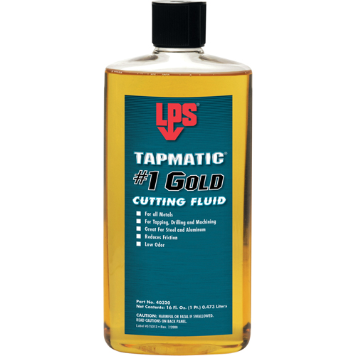 Tapmatic&reg; #1 Gold Cutting Fluids, 16 fl. Oz. Distribution Industrielle GC