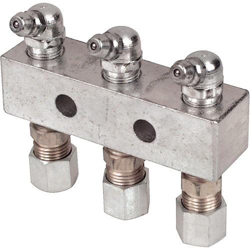 2-3/4" Long Header Block, 1/8" Thread Distribution Industrielle GC