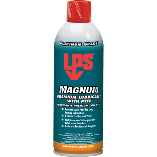 Lubrifiant de qualit&eacute; sup&eacute;rieure avec PTFE Magnum, Canette a&eacute;rosol, 16 oz Distribution Industrielle GC