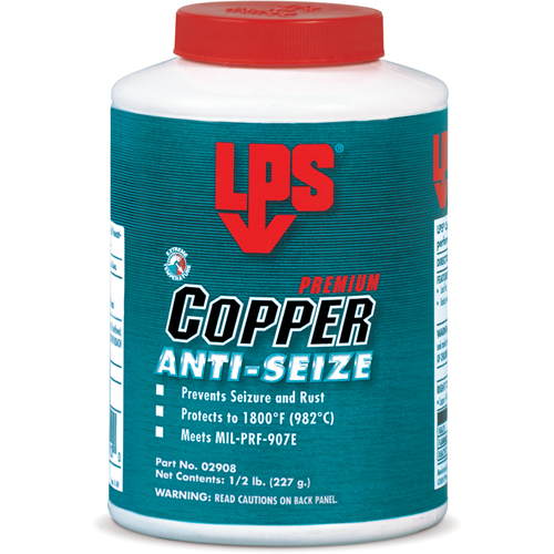 Antigrippant au cuivre, 1 lb, Bouteille, 1800°F (982°C) Temp&eacute;rature max. Distribution Industrielle GC