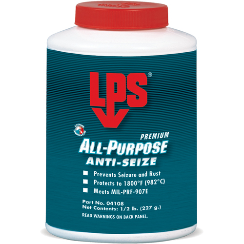 All-Purpose Anti-Seize, 1/2 lbs., Bottle, 1800°F (982°C) Max. Temp Distribution Industrielle GC