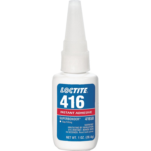 416 Super Bonder&reg; Instant Adhesive, Clear, Bottle, 1 oz. Distribution Industrielle GC