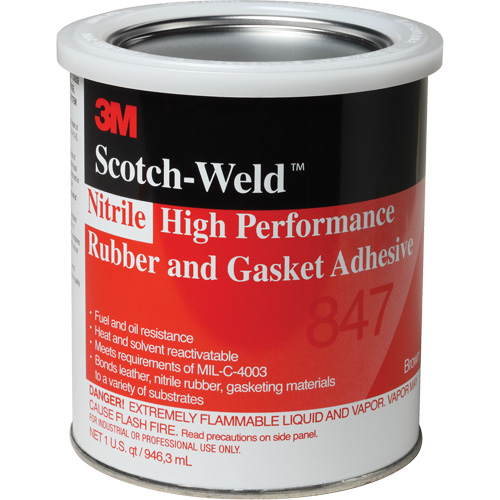 Rubber & Gasket Sealant, Can, Brown Distribution Industrielle GC