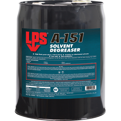 Solvant & d&eacute;graissant A-151, Seau Distribution Industrielle GC
