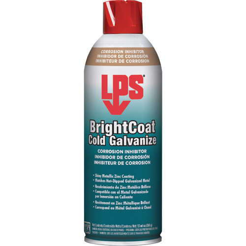 Bright Coat Cold Galvanised Corrosion Inhibitors, Aerosol Can Distribution Industrielle GC