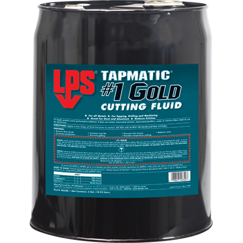 Tapmatic&reg; #1 Gold Cutting Fluids, 5 gal. Distribution Industrielle GC
