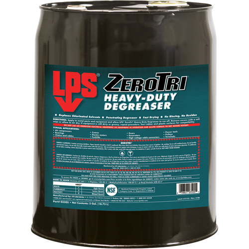ZeroTri&reg; Heavy-Duty Degreaser, Pail Distribution Industrielle GC