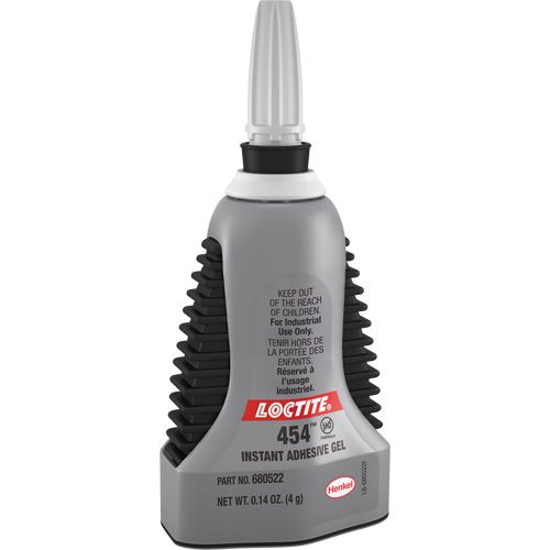 Quicktite Instant Adhesive Gel, Clear, Bottle, 0.14 fl. oz. Distribution Industrielle GC