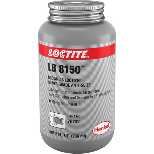 Silver Grade Anti-Seize, Brush Top Can, 1600°F (871°C) Max. Temp. Distribution Industrielle GC