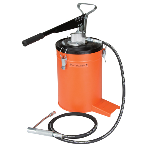 Graisseur avec seau, Acier Distribution Industrielle GC