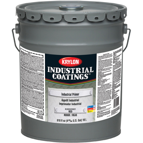 Industrial Primer, 18.9 L, Pail, Red Oxide Distribution Industrielle GC
