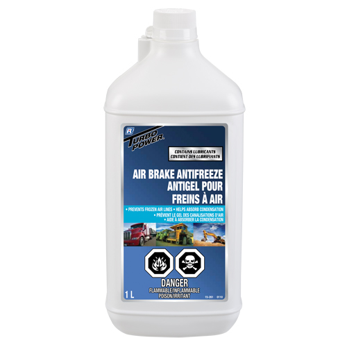 Turbo Power&reg; Air Brake Antifreeze, Bottle Distribution Industrielle GC
