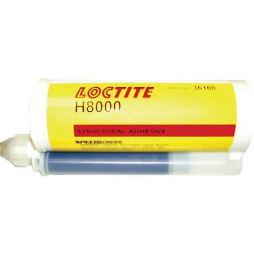 Adh&eacute;sif structural Speedbonder H8000, Deux composants, Cartouche double, 50 g, Vert Distribution Industrielle GC