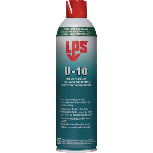 Nettoyant pour freins U-10, Canette a&eacute;rosol Distribution Industrielle GC