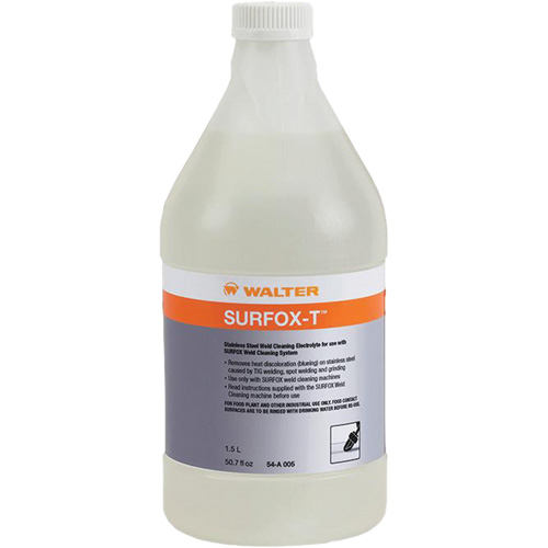 SURFOX-T Weld Cleaner, 1.5 L, Bottle Distribution Industrielle GC