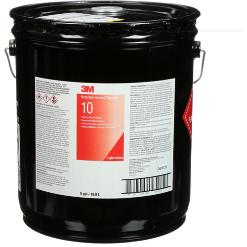 Colle contact Ten Bond, Seau, 5 gal., Jaune Distribution Industrielle GC