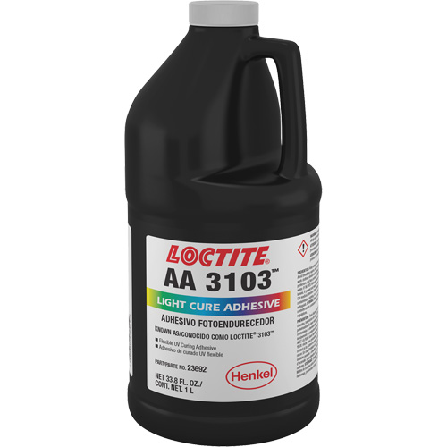 Acrylique &agrave; s&eacute;chage par photo polym&eacute;risation 3103, 1 L Distribution Industrielle GC
