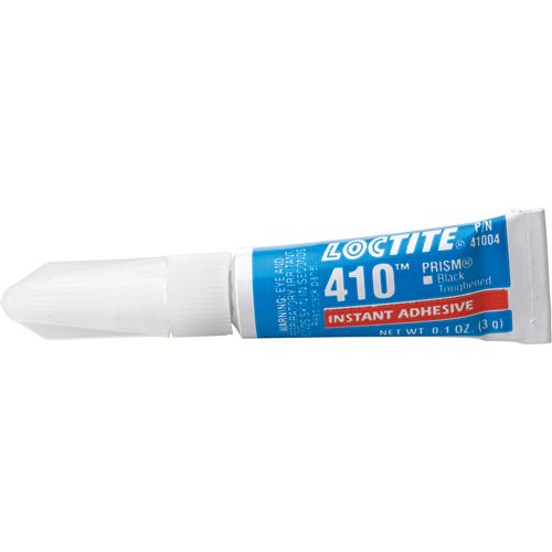 Adh&eacute;sif instantan&eacute; 410, Noir, Tube, 3 g Distribution Industrielle GC