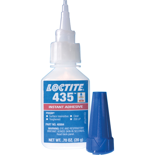 Adh&eacute;sif instantan&eacute;  431 pour toute surface, Transparent, Bouteille, 20 g Distribution Industrielle GC