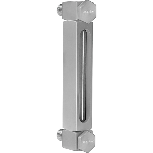 Aluminum Liquid Level Gauge, Threaded, 5" L, 205°F (96.11° C) Distribution Industrielle GC