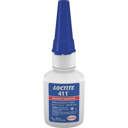 Prism 411 renforc&eacute;, Transparent, Bouteille, 20 g Distribution Industrielle GC