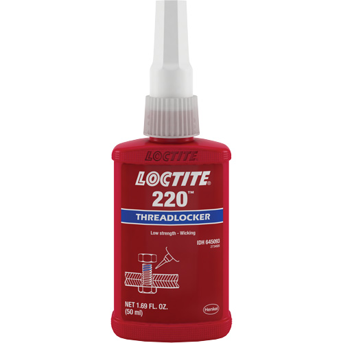 Compos&eacute; de blocage 220, Bleu, Moyen, 50 ml, Bouteille Distribution Industrielle GC