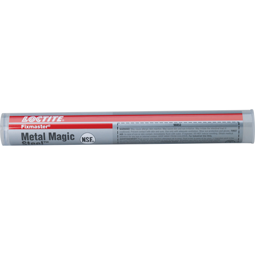 Mastic de r&eacute;paration Metal Magic Steel Fixmaster, 150 g, B&acirc;ton Distribution Industrielle GC