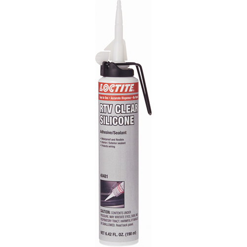 Scellant adh&eacute;sif &agrave; la silicone Superflex RTV, Cartouche, Transparent Distribution Industrielle GC