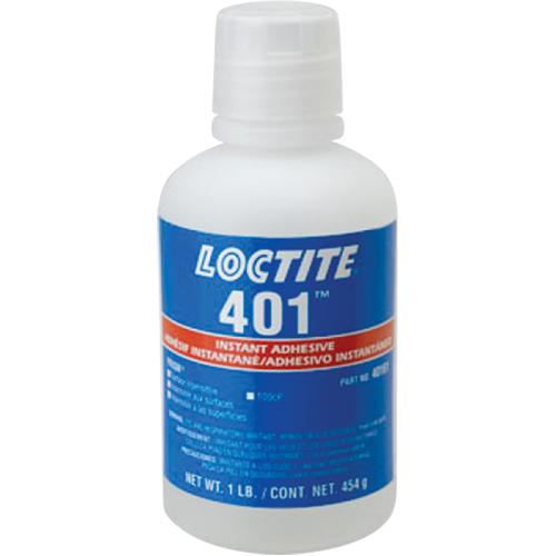 Adh&eacute;sif instantan&eacute; Prism 401, Transparent, Bouteille, 454 g Distribution Industrielle GC