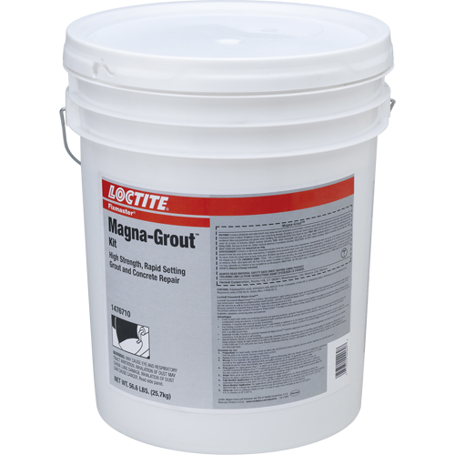 Produit de r&eacute;paration du b&eacute;ton Magna-Grout Fixmaster, Seau Distribution Industrielle GC