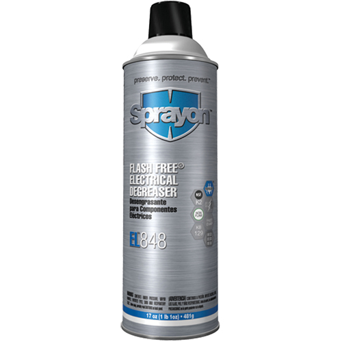 EL848 Flash Free&reg; Electrical Degreaser, Aerosol Can Distribution Industrielle GC