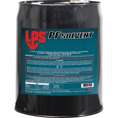 PF&reg; Solvent, Pail Distribution Industrielle GC