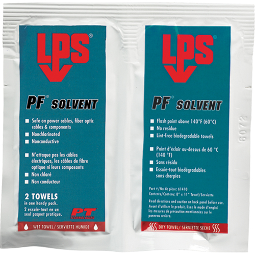PF&reg; Solvent, Packets Distribution Industrielle GC