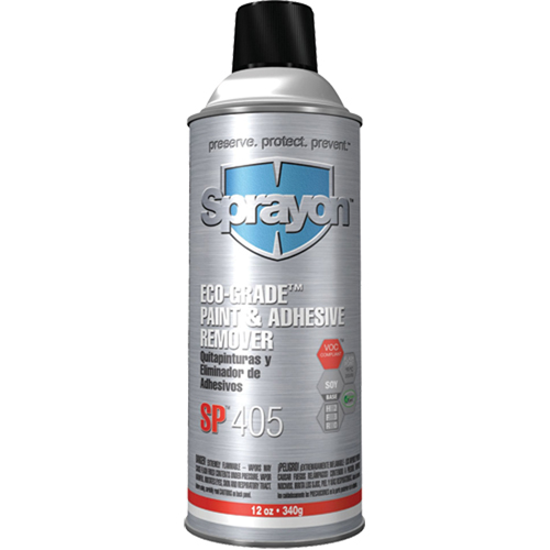 SP405 Eco-Grade Paint & Adhesive Remover, 12 oz, Aerosol Can Distribution Industrielle GC