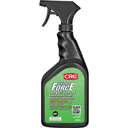 HydroForce&reg; Zero VOC General Purpose Cleaners, 946 ml, Trigger Bottle Distribution Industrielle GC