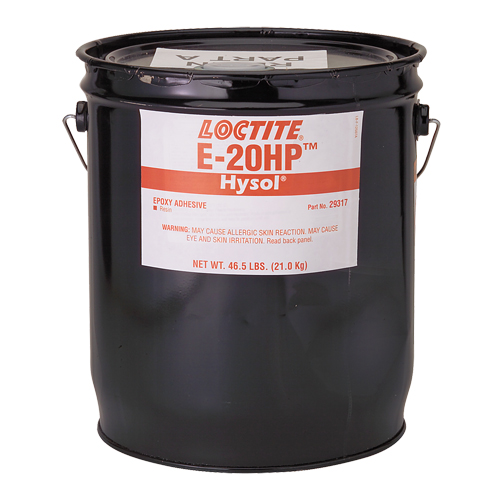Adh&eacute;sifs structuraux &agrave; s&eacute;chage rapide E-20P, 5 gal., Seau, Deux composants, Blanc Distribution Industrielle GC