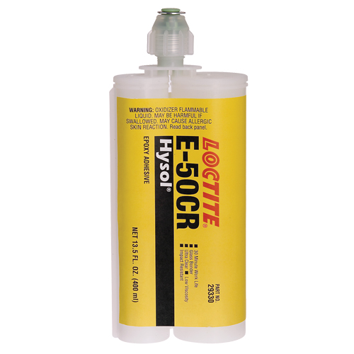 Adh&eacute;sif structurel pour le verre E-30CL, 200 ml, Cartouche double, Deux composants, Ultra clair Distribution Industrielle GC