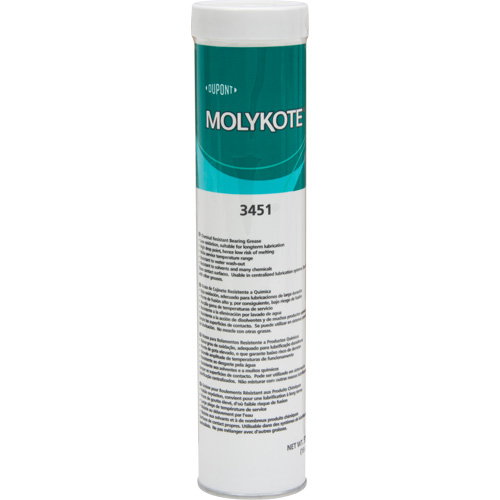 Graisse de roulement Molykote 3451, 550 g, Cartouche Distribution Industrielle GC
