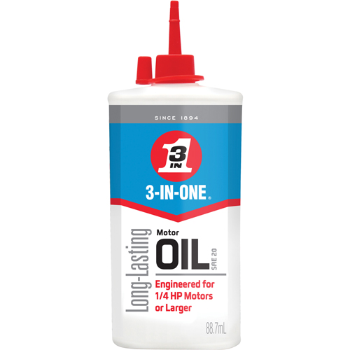 Huile de moteur 3-IN-1, 88,7 ml, Bouteille Distribution Industrielle GC