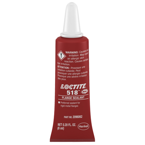 518 Flange Sealant, Tube, Red Distribution Industrielle GC